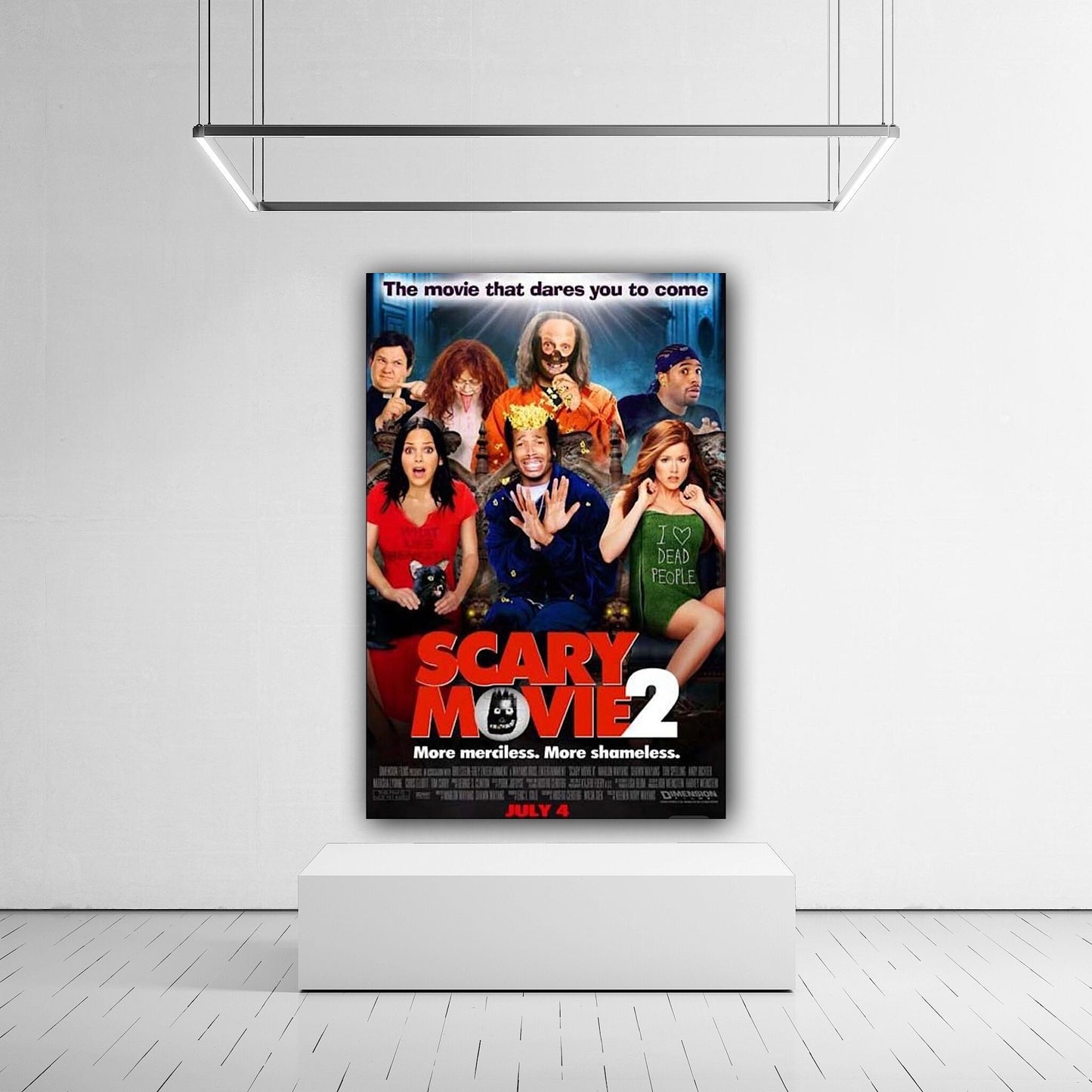 Scary Movie 2 Canvas