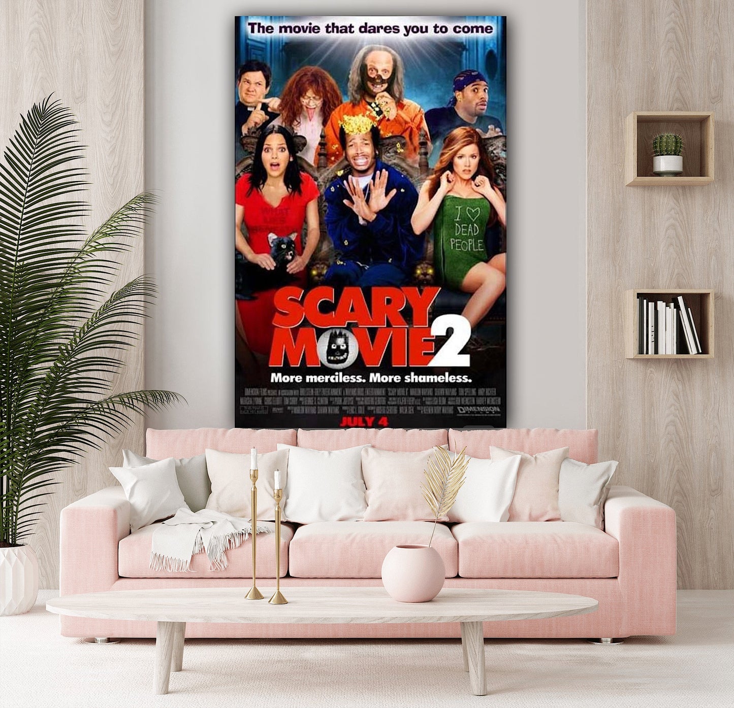 Scary Movie 2 Canvas