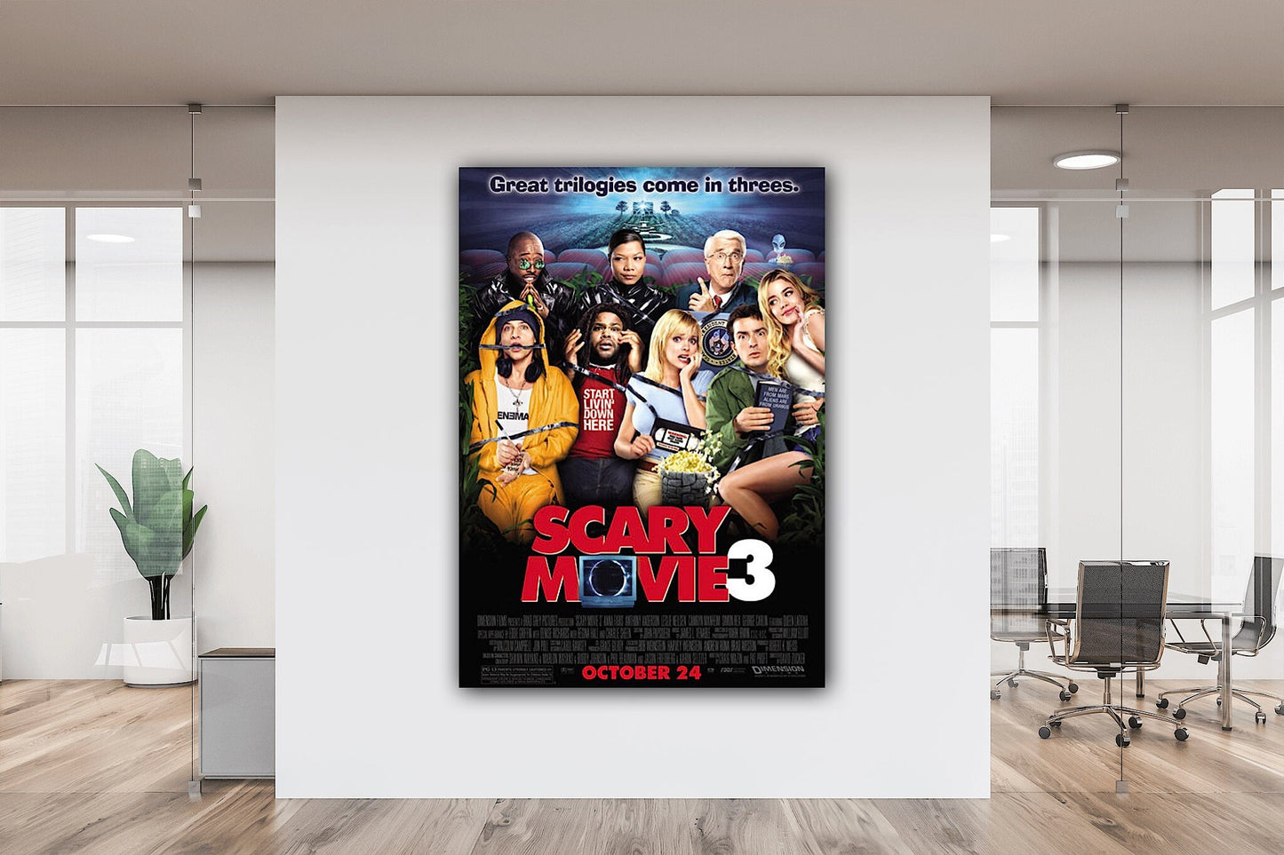 Scary Movie 3 Canvas