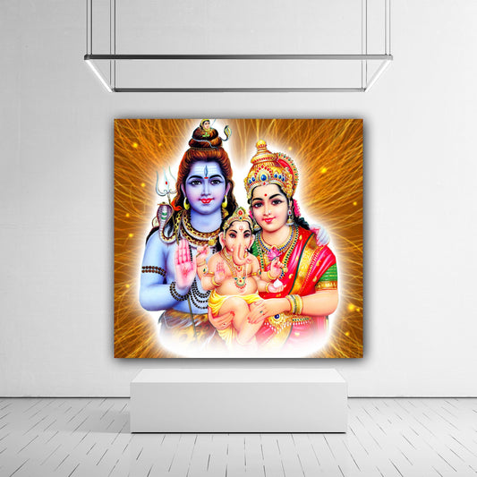 Shiva Parvat Canvas