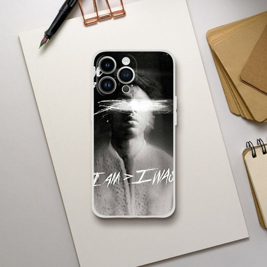 21 Savage - I Am I Was Flexi Mobile Phone Case | Transparent Design