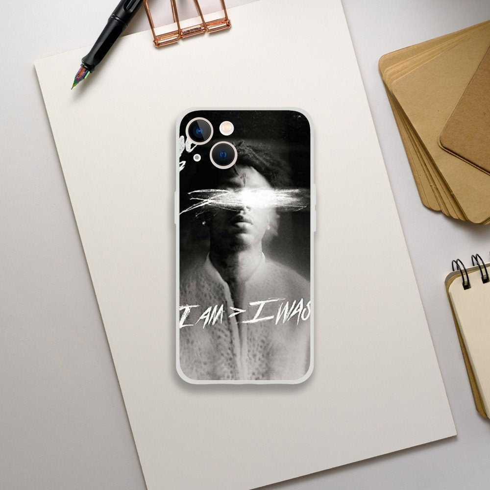 21 Savage - I Am I Was Flexi Mobile Phone Case | Transparent Design
