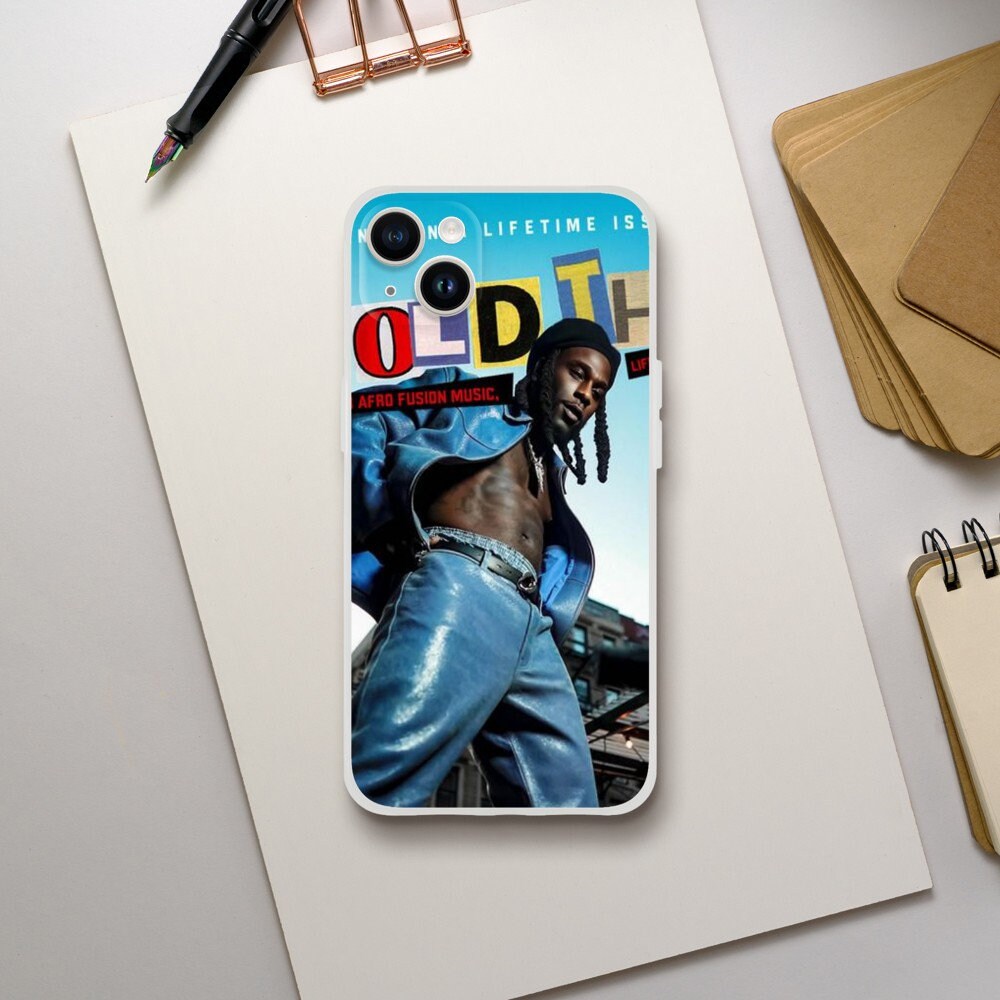 Burna Boy - I Told Them Flexi Case for iPhone & Android - Protective Phone Cover with African Musician Print, Durable Shockproof Shell, Unique Design - Customized Phone Covers