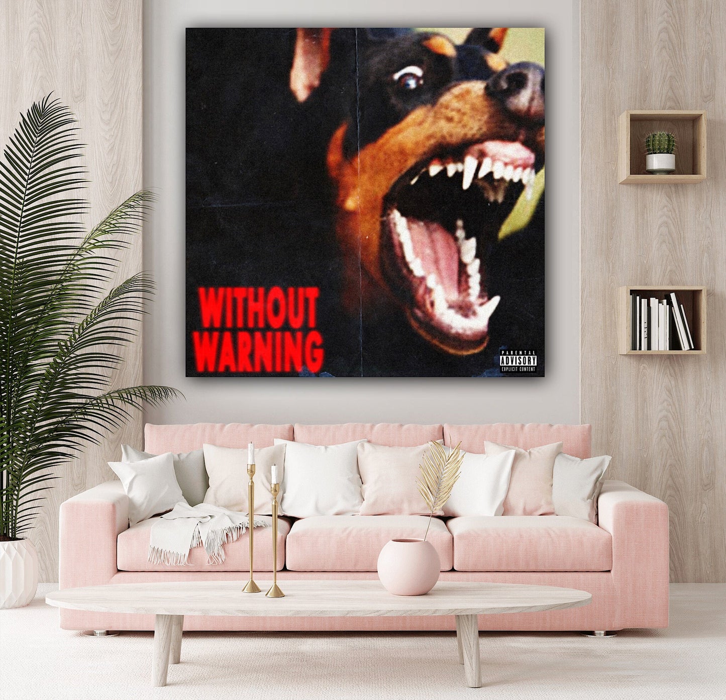 Offset - Without Warning Canvas