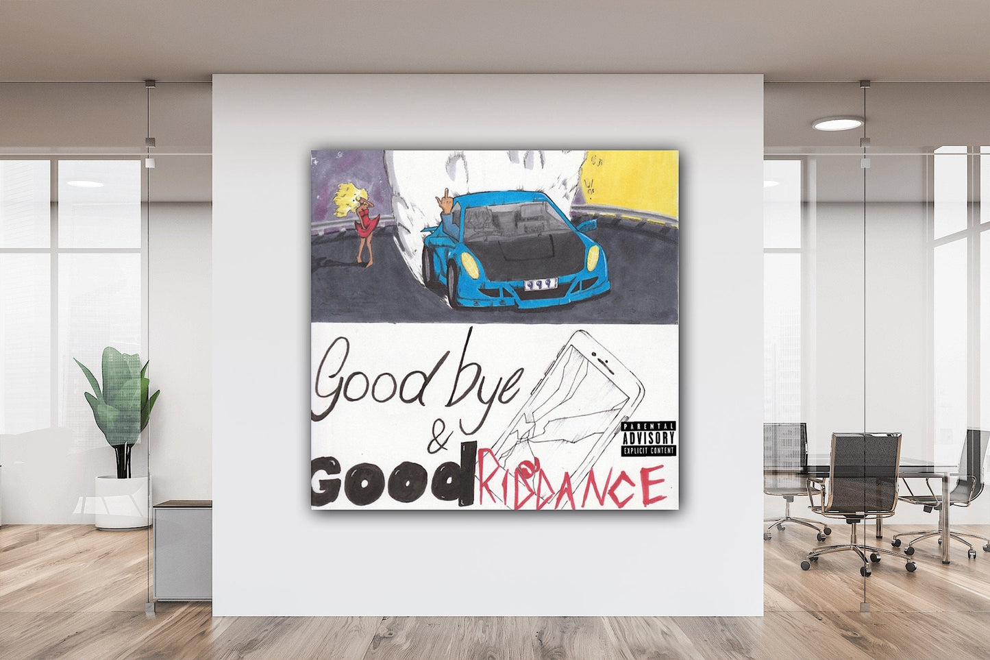 Juice Wrld - Goodbye & Good Riddance Canvas