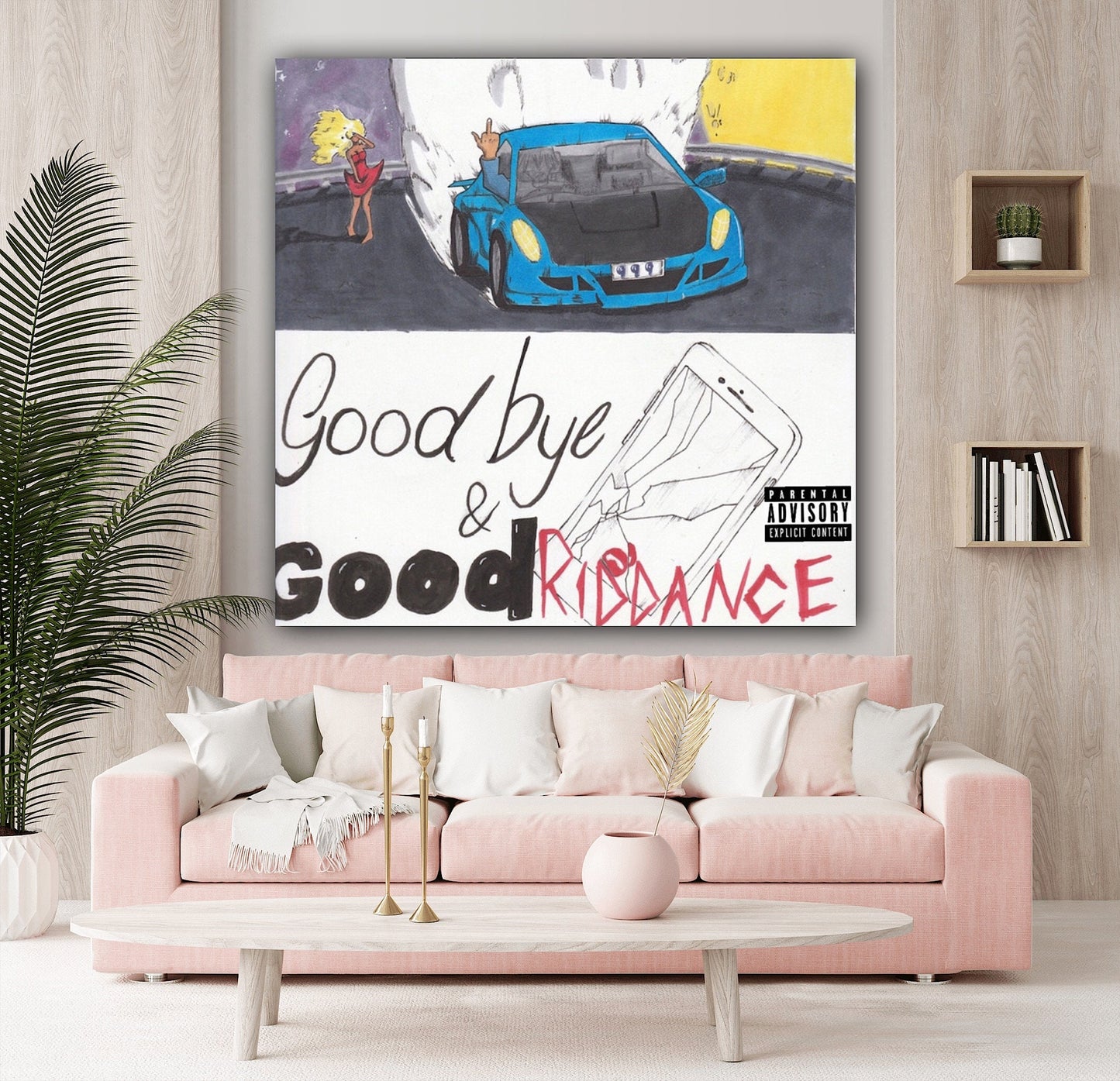 Juice Wrld - Goodbye & Good Riddance Canvas
