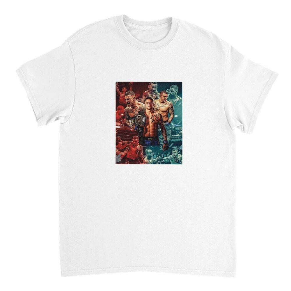Warrior's Pride: Dustin Poirier T-shirt - Premium MMA Fan Gear!