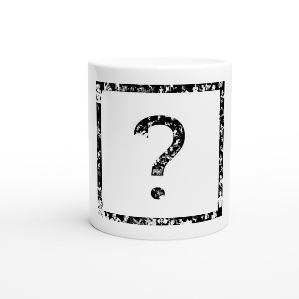 XXXTENTACION Question Mark Mug | Tribute to Late Rapper | Ceramic Coffee Cup