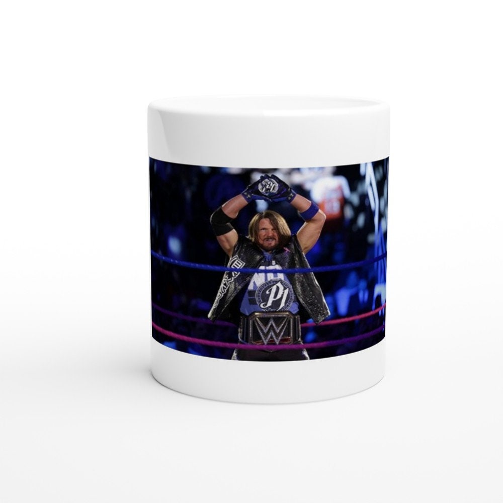 AJ Styles Ceramic Mug - WWE Wrestling Ceramic Coffee Mug