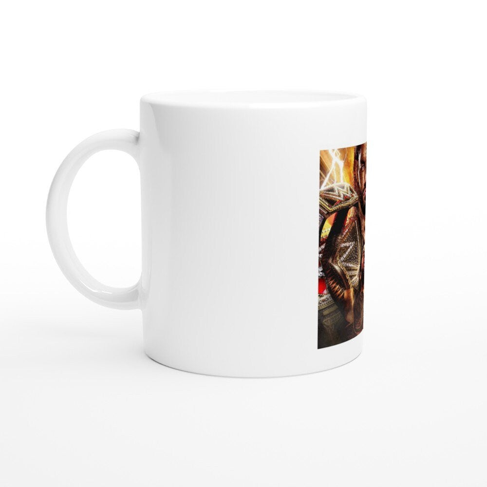 Roman Reigns Ceramic Mug- Premium Quality Coffee Cup for Fans and Collectors