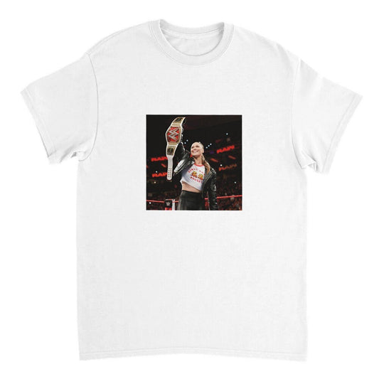 Champion Tribute: Ronda Rousey T-shirt - Premium Apparel for Sports Fans!