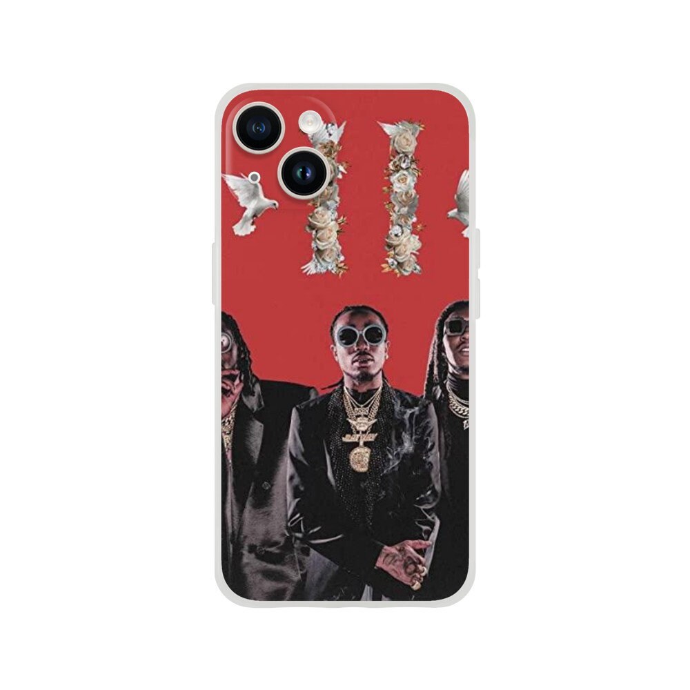 Migos - Culture 2 Flexi Mobile Cover | Transparent Phone Cover with Impact Resistance