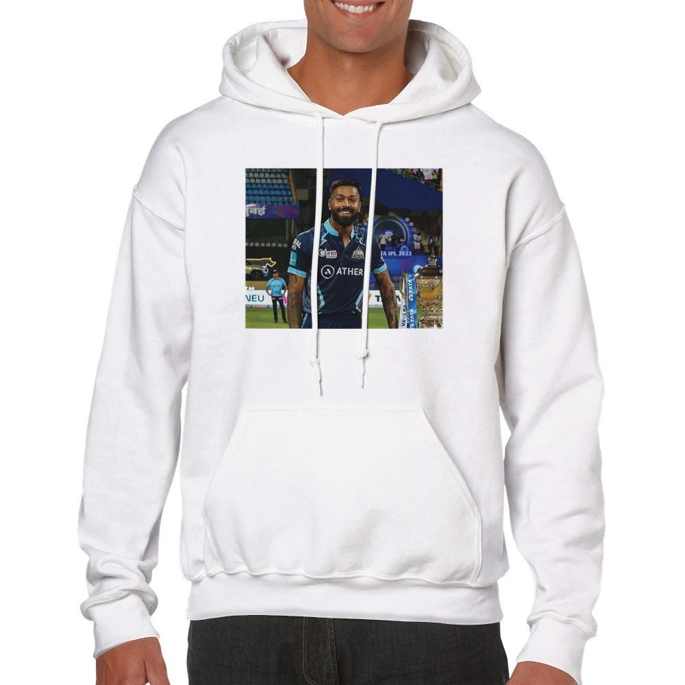 Hardik Pandya Hoodie | Indian Famous Cricketer's Hoodie | Customized Hoodie