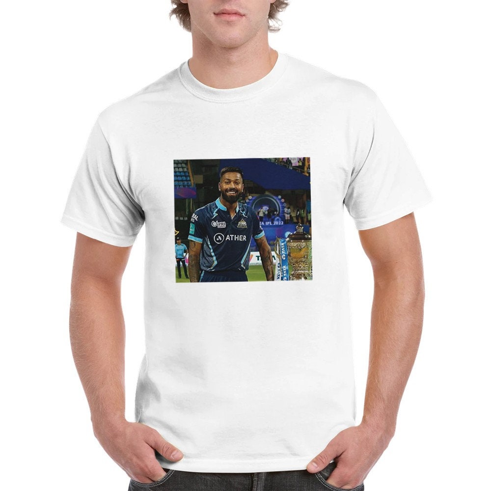 Celebrate Excellence: Hardik Pandya Fan Tee - Premium Cricket Apparel!