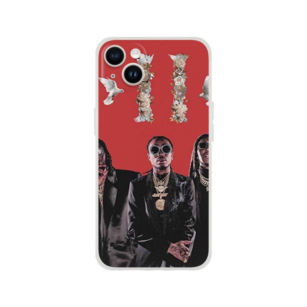 Migos - Culture 2 Flexi Mobile Cover | Transparent Phone Cover with Impact Resistance