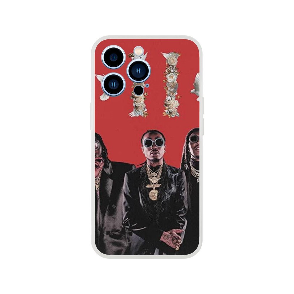Migos - Culture 2 Flexi Mobile Cover | Transparent Phone Cover with Impact Resistance
