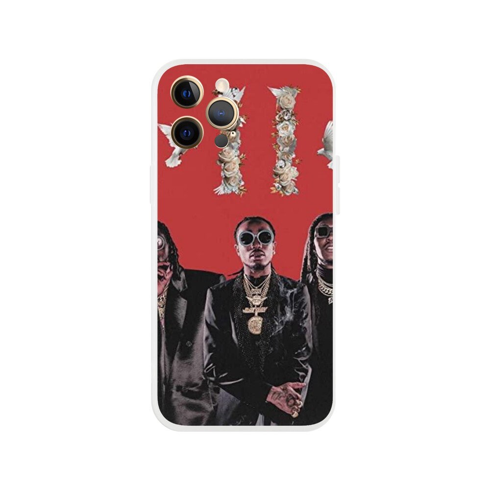 Migos - Culture 2 Flexi Mobile Cover | Transparent Phone Cover with Impact Resistance