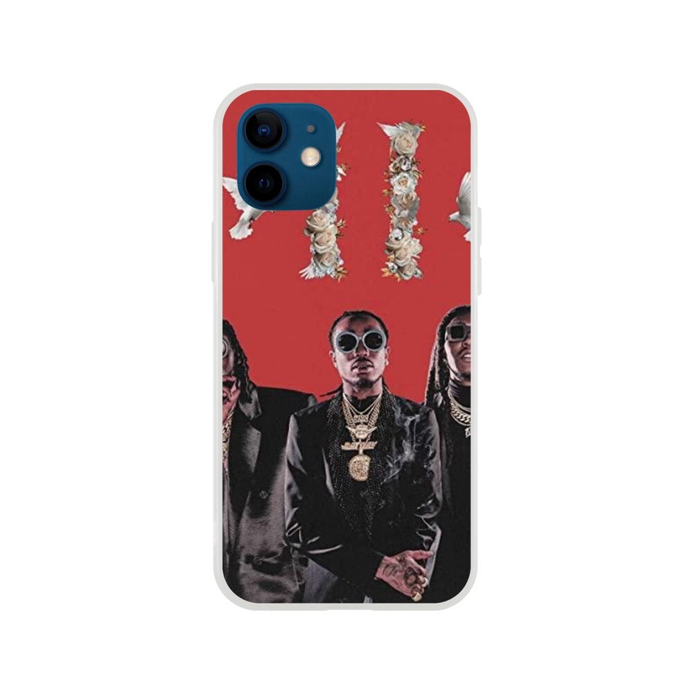 Migos - Culture 2 Flexi Mobile Cover | Transparent Phone Cover with Impact Resistance