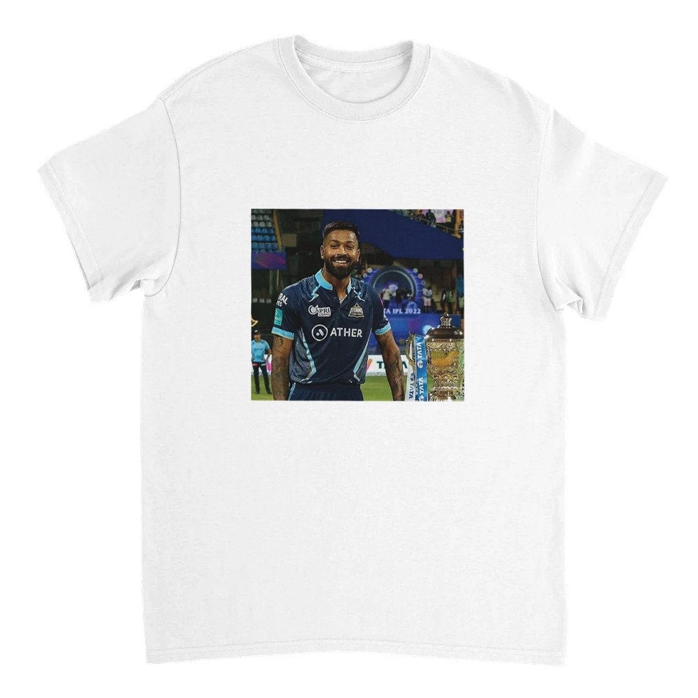 Celebrate Excellence: Hardik Pandya Fan Tee - Premium Cricket Apparel!