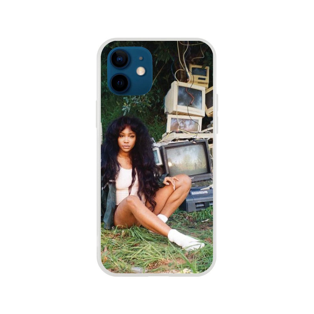 SZA -  CTRL Flexi Case | Transparent Phone Cover with Impact Resistance | Phone Case Music Gift CTRL