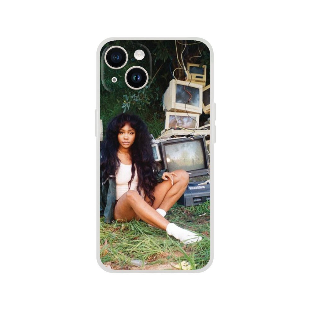SZA -  CTRL Flexi Case | Transparent Phone Cover with Impact Resistance | Phone Case Music Gift CTRL